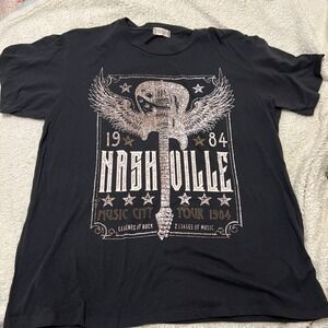 Nashville Tennessee Music City Tour 1984 Legends of Rock T-shirt Size Medium